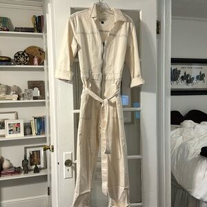 Universal Thread off white jumpsuit